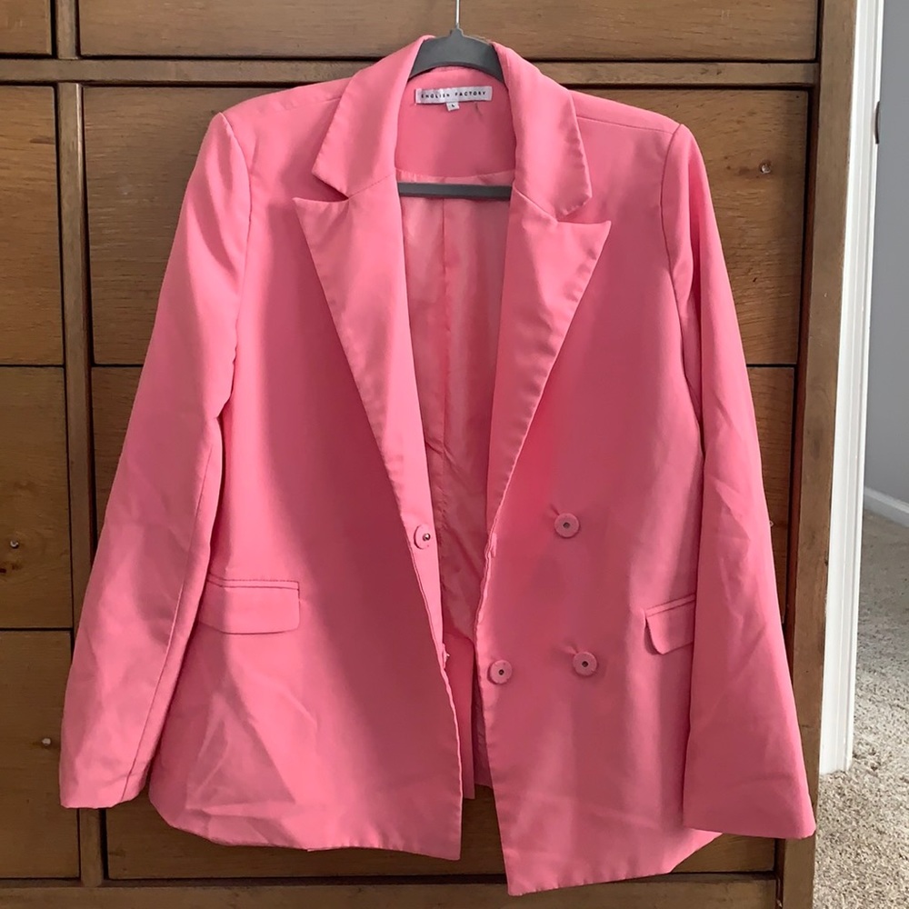 Beautiful hot pink blazer